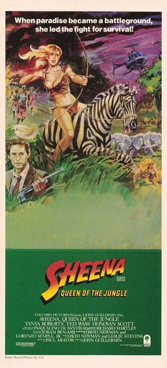 Sheena, a dzsungel királynője - Plakátok