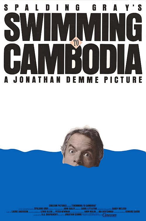 Swimming to Cambodia - Posters