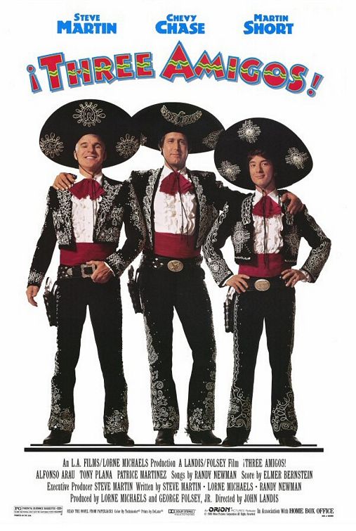 Trzej Amigos - Plakaty