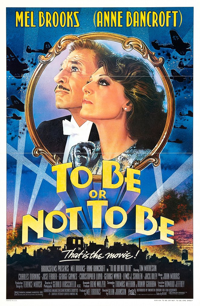 To Be or Not to Be - Affiches