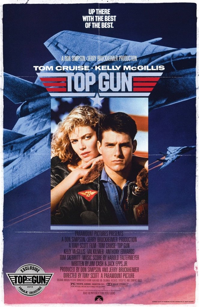 Top Gun (Ídolos del aire) - Carteles