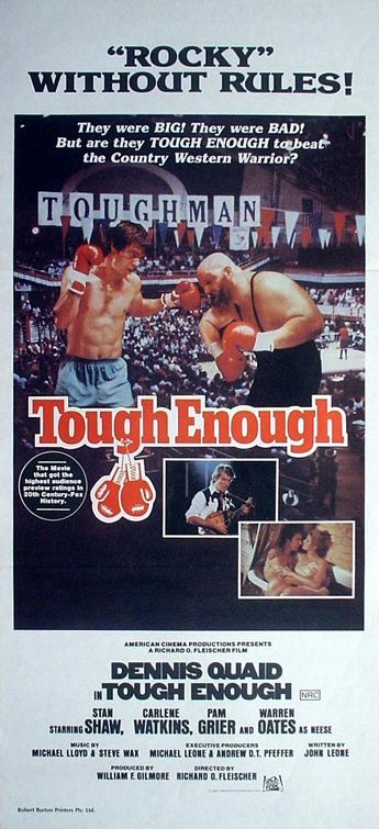 Tough Enough - Affiches