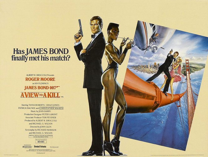 James Bond: Vyhliadka na smrť - Plagáty