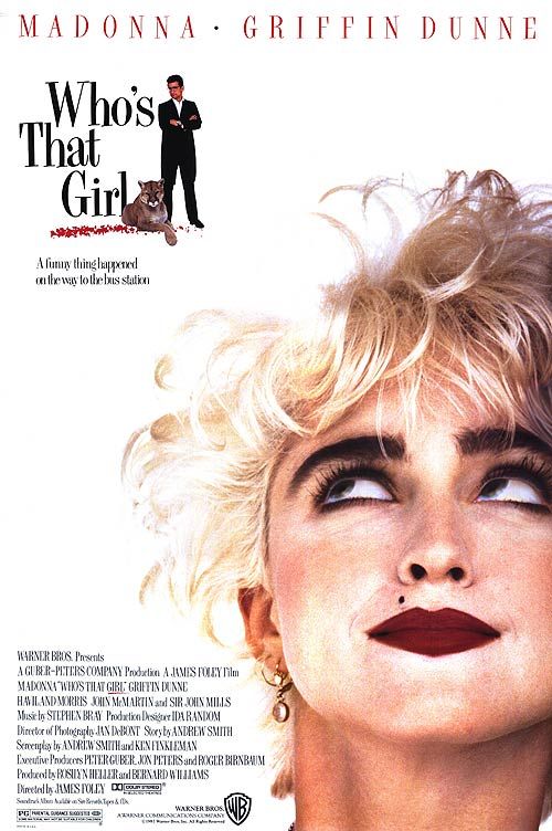 Who's That Girl ? - Affiches