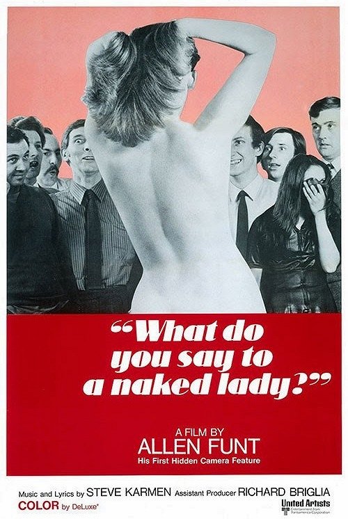 Que diriez-vous à une femme nue ? - Affiches