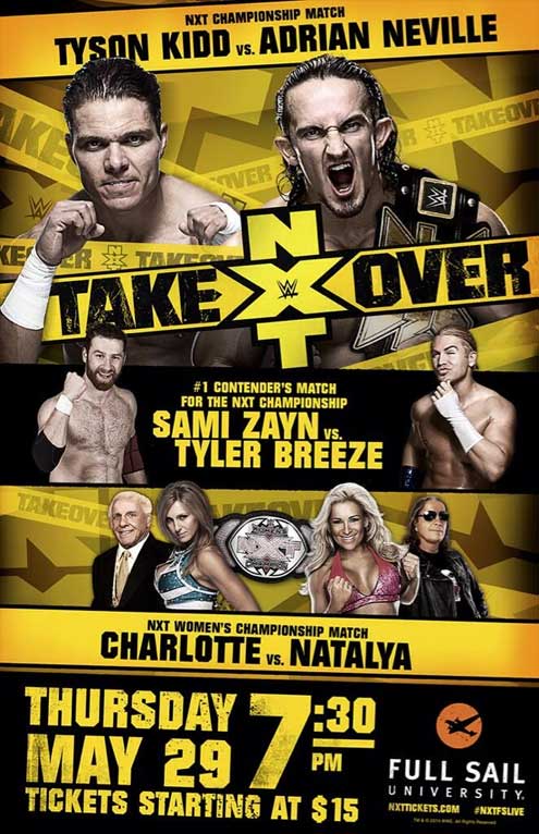 NXT TakeOver - Plakátok