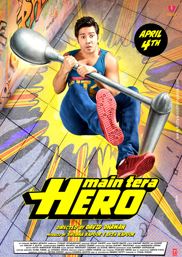 Main Tera Hero - Affiches