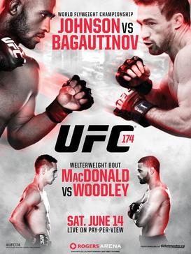 UFC 174: Johnson vs. Bagautinov - Posters