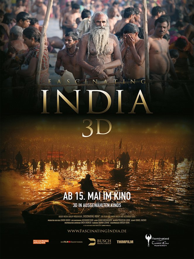Fascinating India 3D - Plakáty