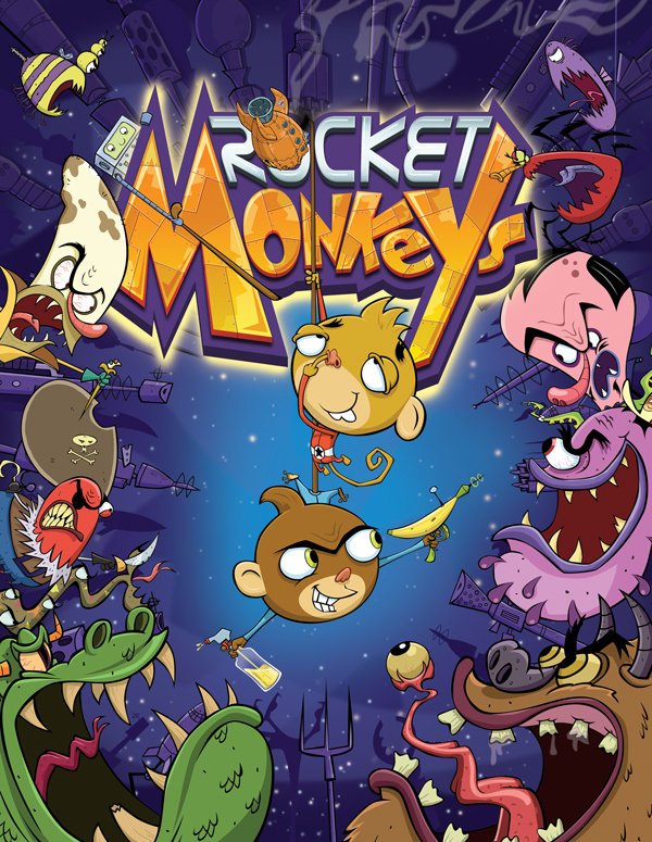 Rocket Monkeys - Plakaty