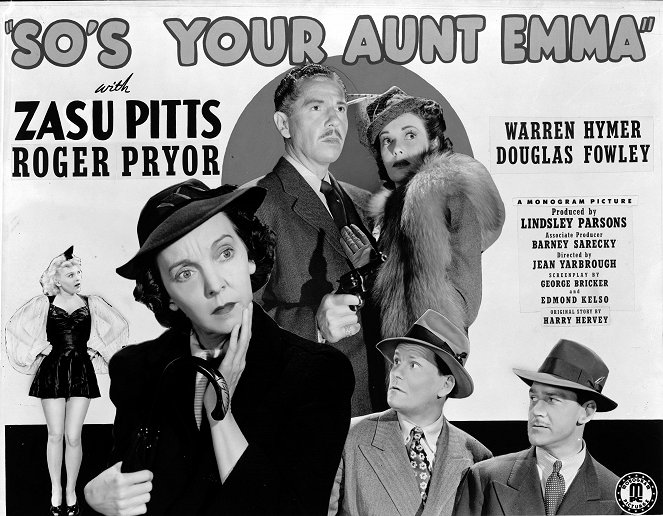 So's Your Aunt Emma! - Posters
