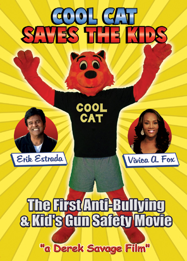 Cool Cat Saves the Kids - Plakate