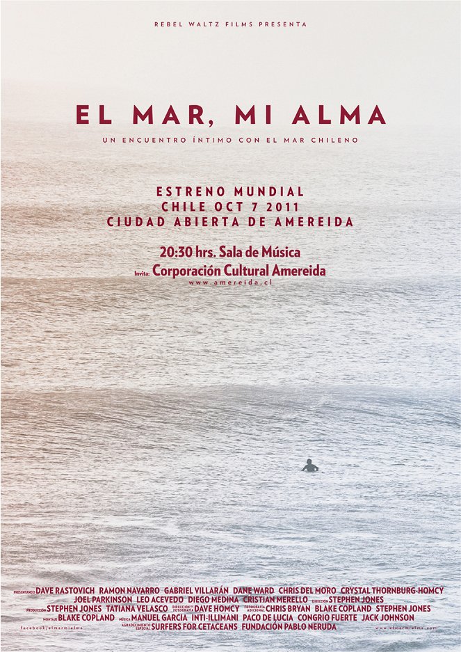 El mar, Mi Alma - Plakáty