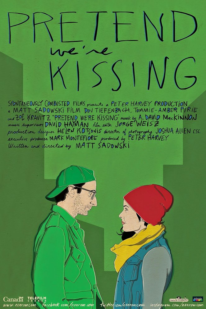 Pretend We're Kissing - Posters