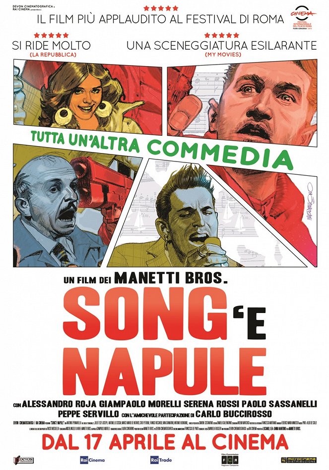 Song'e Napule - Plakátok