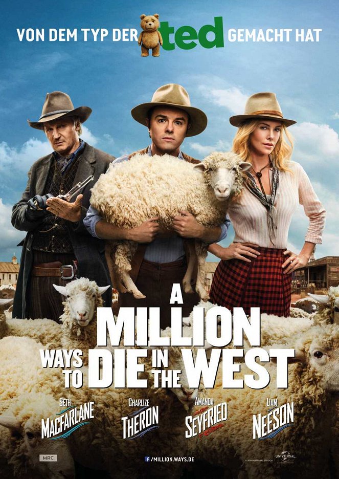 A Million Ways To Die In The West - Plakate