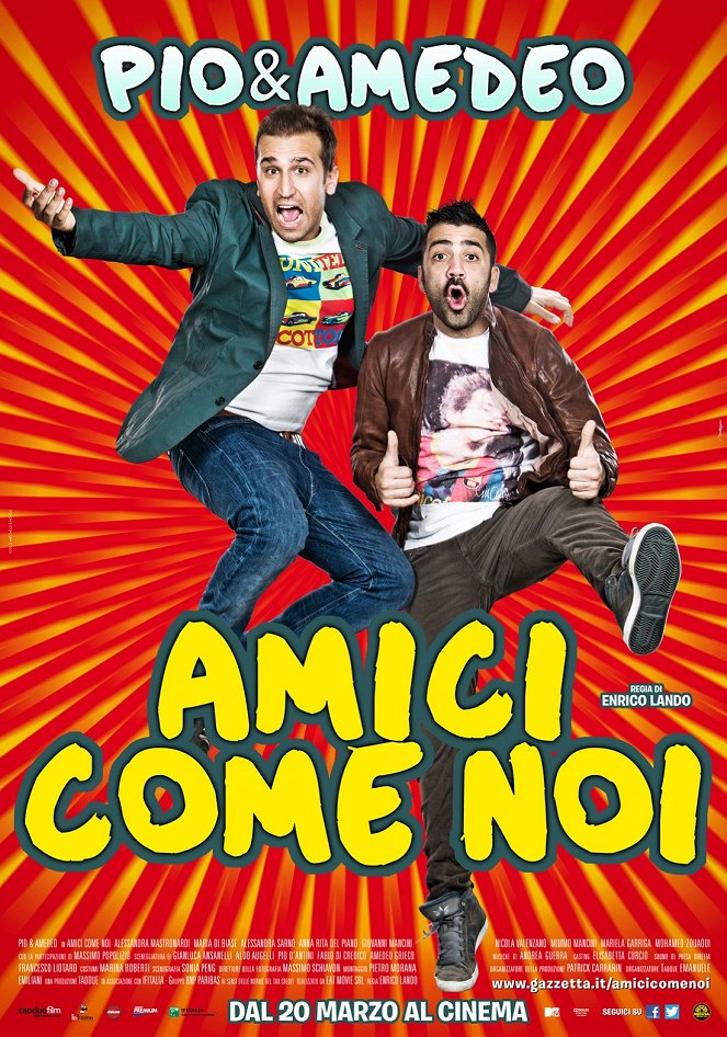 Amici come noi - Plagáty