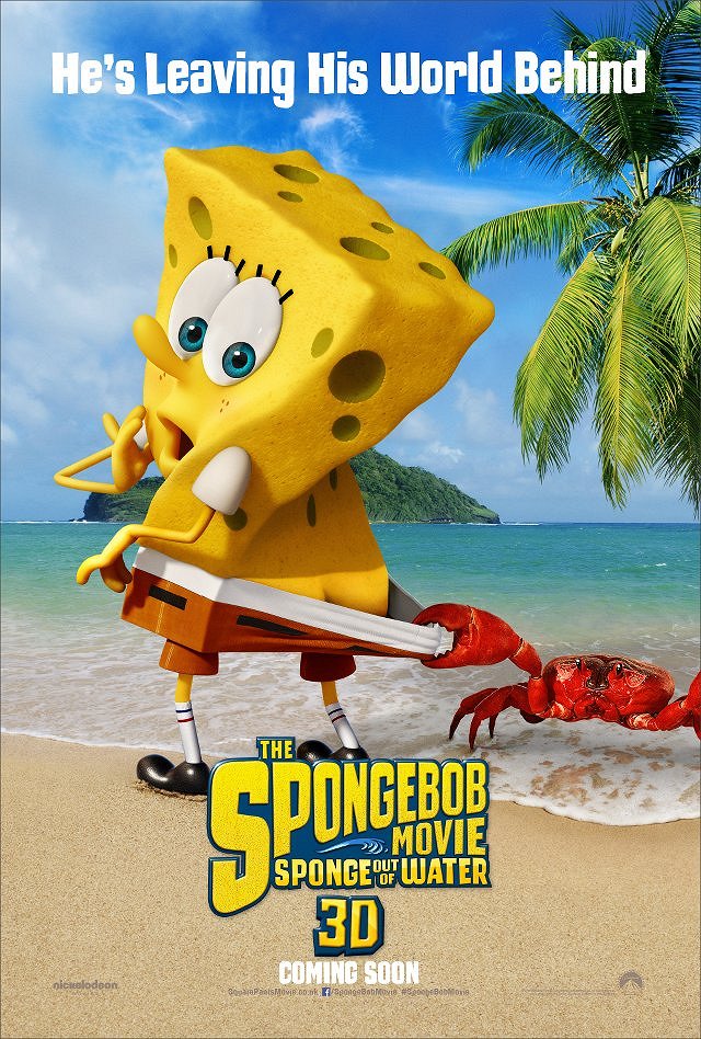 SpongyaBob: Ki a vízből! - Plakátok