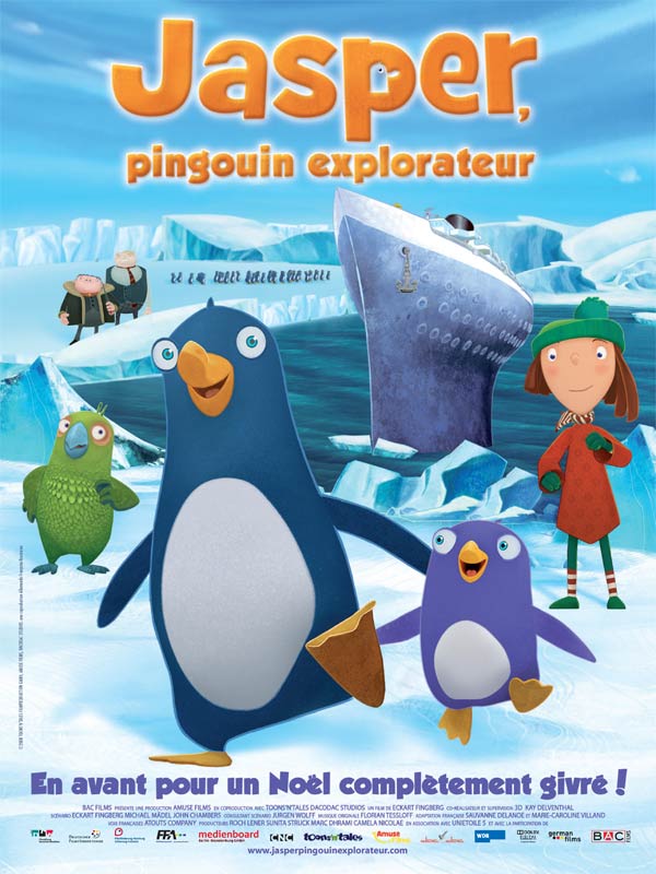 Jasper, pingouin explorateur - Affiches