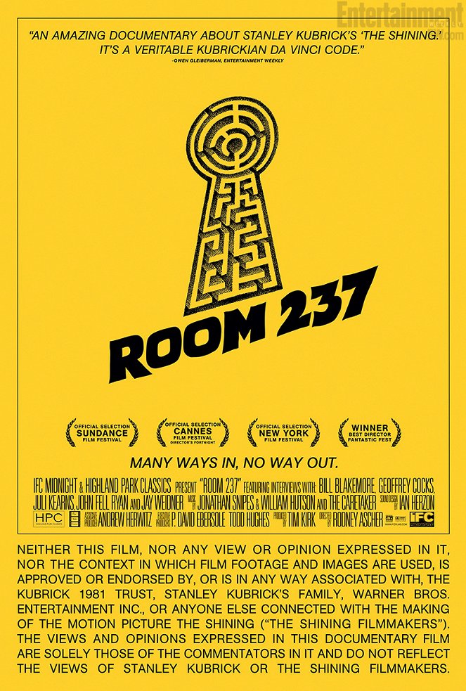 Room 237 - Plakate