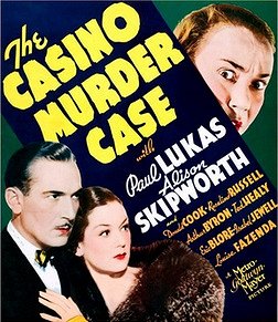The Casino Murder Case - Posters