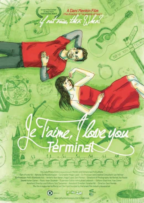 Je t'aime, I love you terminal - Plakate