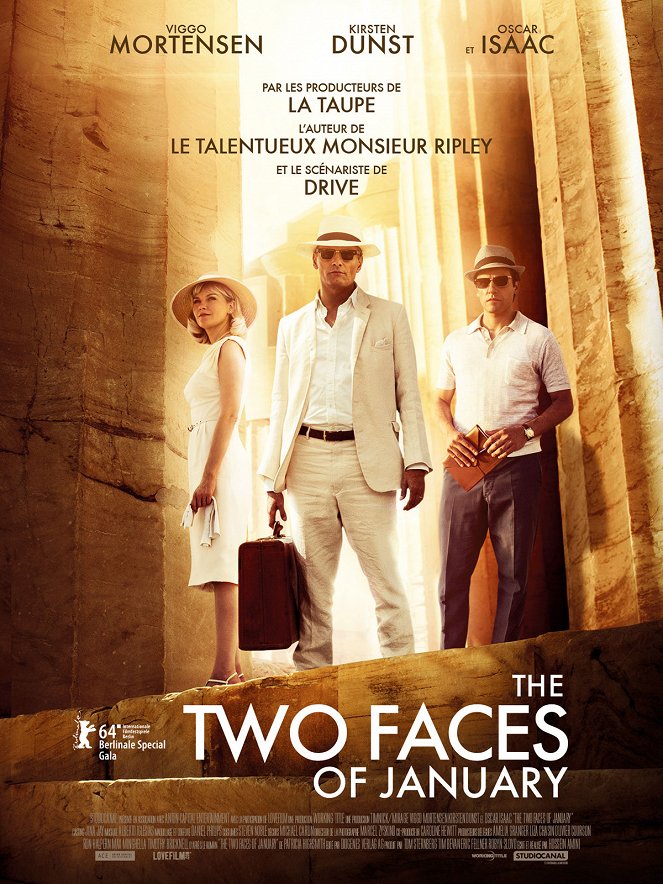 The Two Faces of January - Julisteet