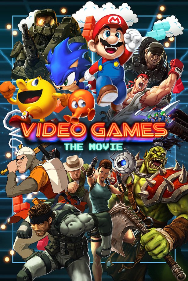 Video Games: The Movie - Plakate