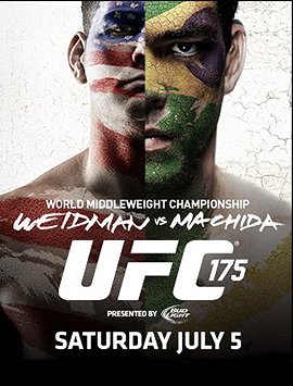 UFC 175: Weidman vs. Machida - Plakaty