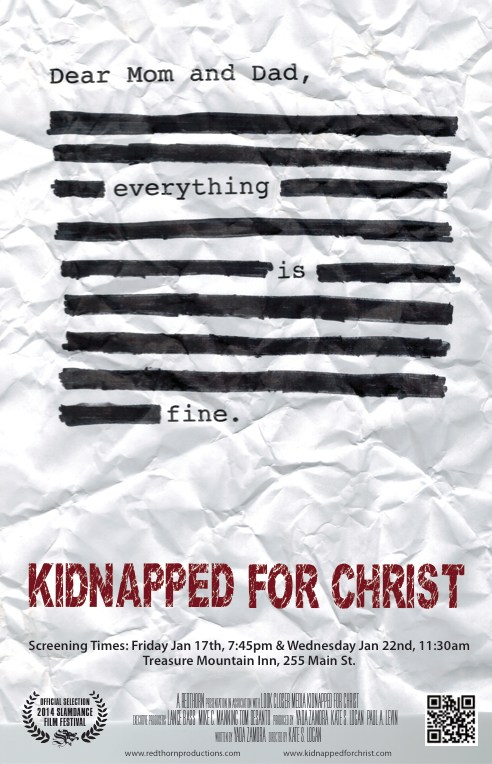 Kidnapped for Christ - Julisteet