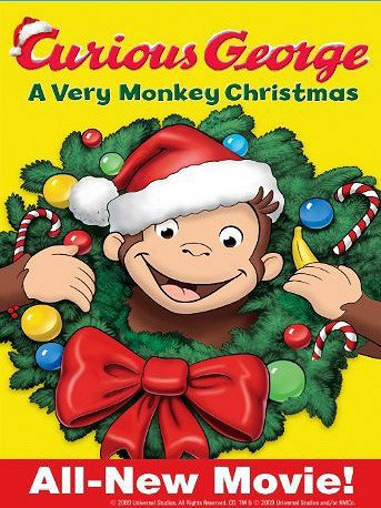 Zvědavý George 2 - Veselé opičí Vánoce - Plagáty