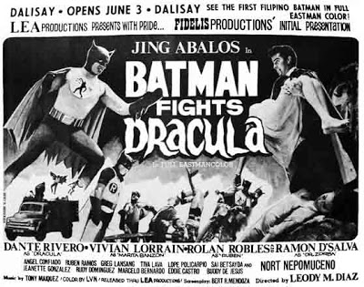 Batman Fights Dracula - Affiches