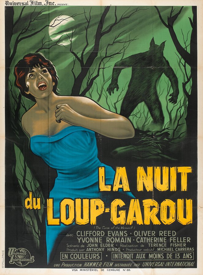 La Nuit du loup-garou - Affiches