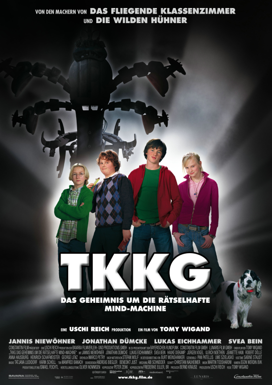 TKKG und die rätselhafte Mind-Machine - Plakátok