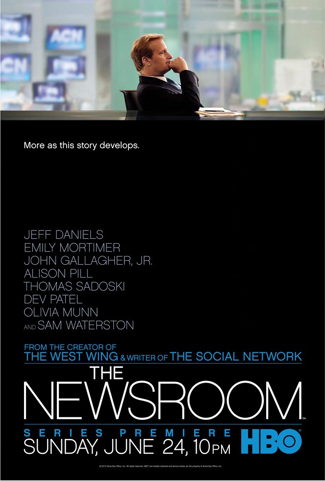 The Newsroom - The Newsroom - Season 1 - Julisteet