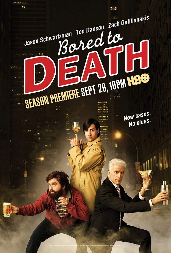 Bored to Death - Bored to Death - Season 2 - Cartazes
