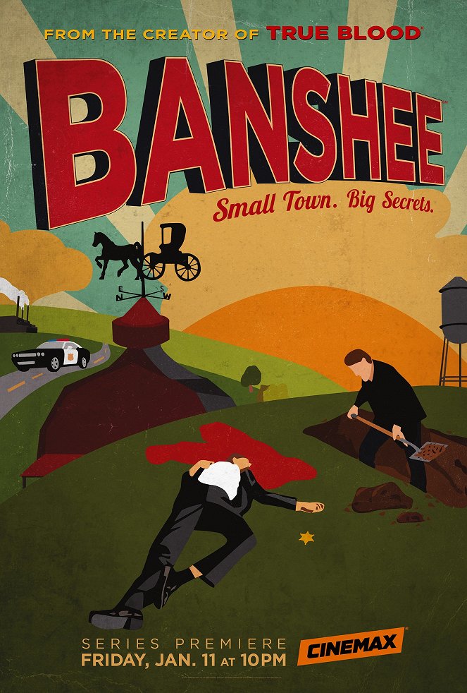 Banshee - Banshee - Small Town. Big Secrets. - Season 1 - Posters