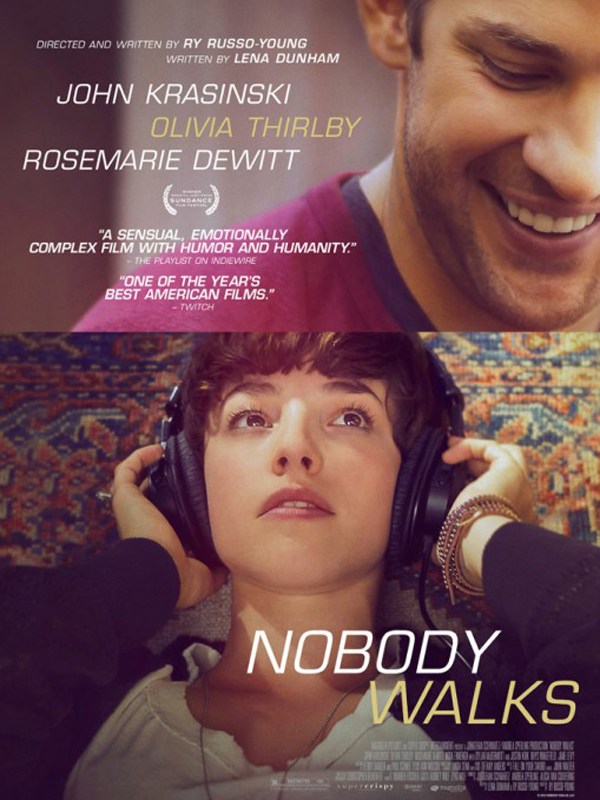 Nobody Walks - Plakáty