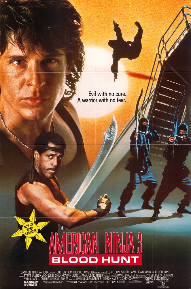 American Ninja 3: Blood Hunt - Posters