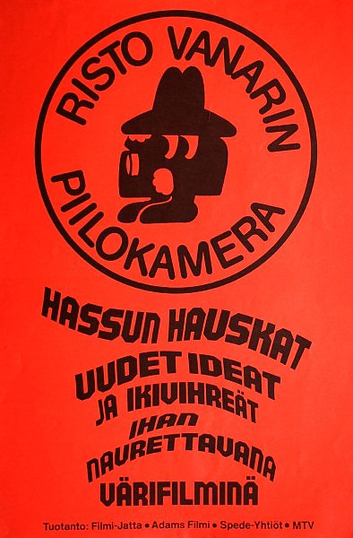 Risto Vanarin piilokamera - Plakátok