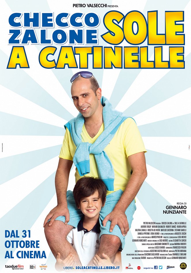 Sole a catinelle - Posters
