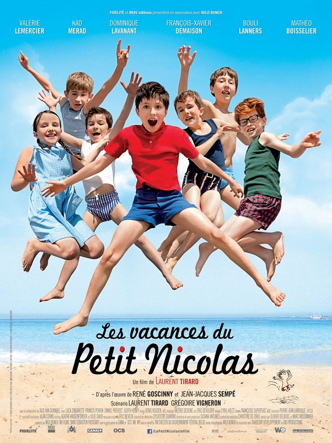 Les Vacances du petit Nicolas - Julisteet