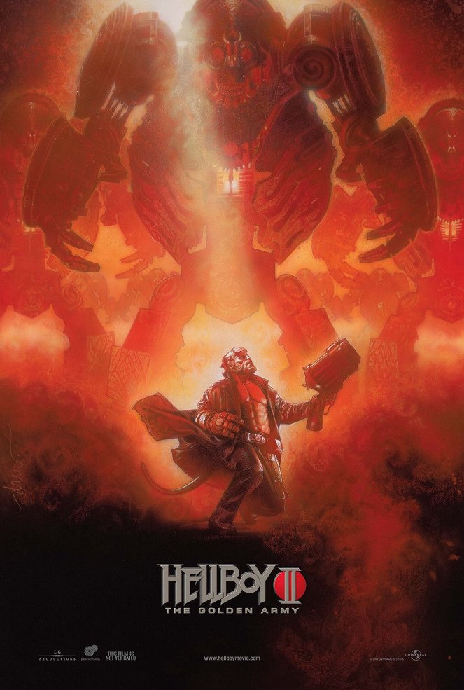 Hellboy 2: Zlatá armáda - Plagáty
