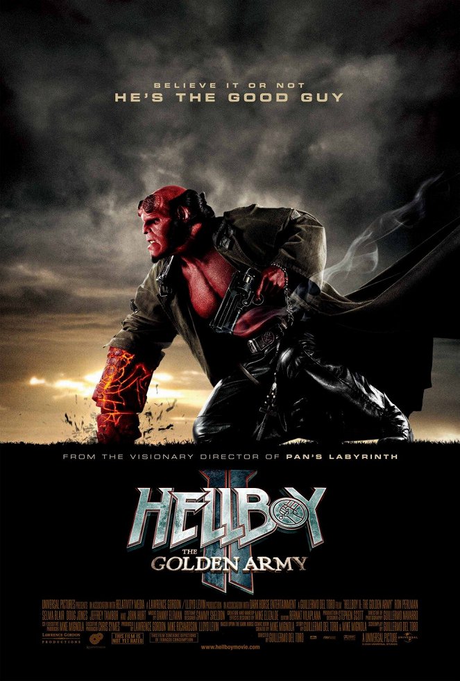 Hellboy 2: El ejército dorado - Carteles