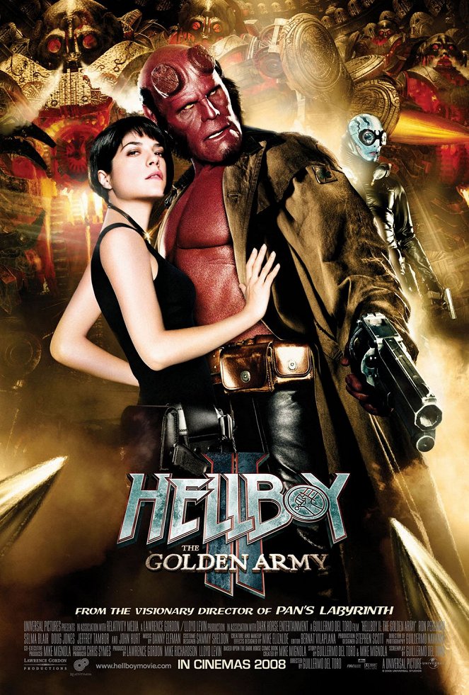Hellboy II - Az Aranyhadsereg - Plakátok