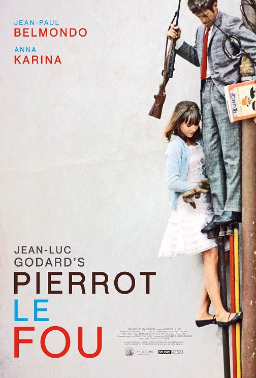 Pierrot le fou - hullu Pierrot - Julisteet