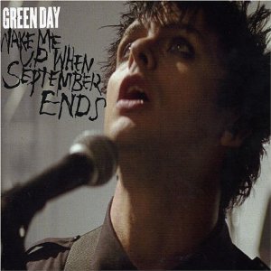 Green Day - Wake Me Up When September Ends - Carteles