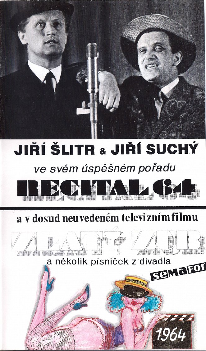 Recitál Jiří Suchý - Jiří Šlitr - Plakáty