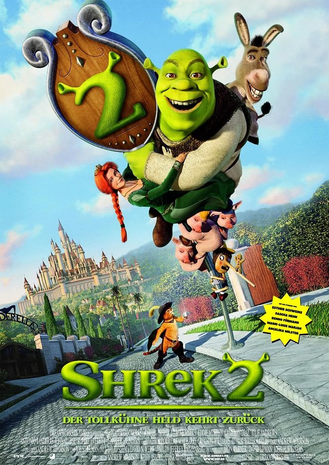 Shrek 2 - Der tollkühne Held kehrt zurück - Plakate