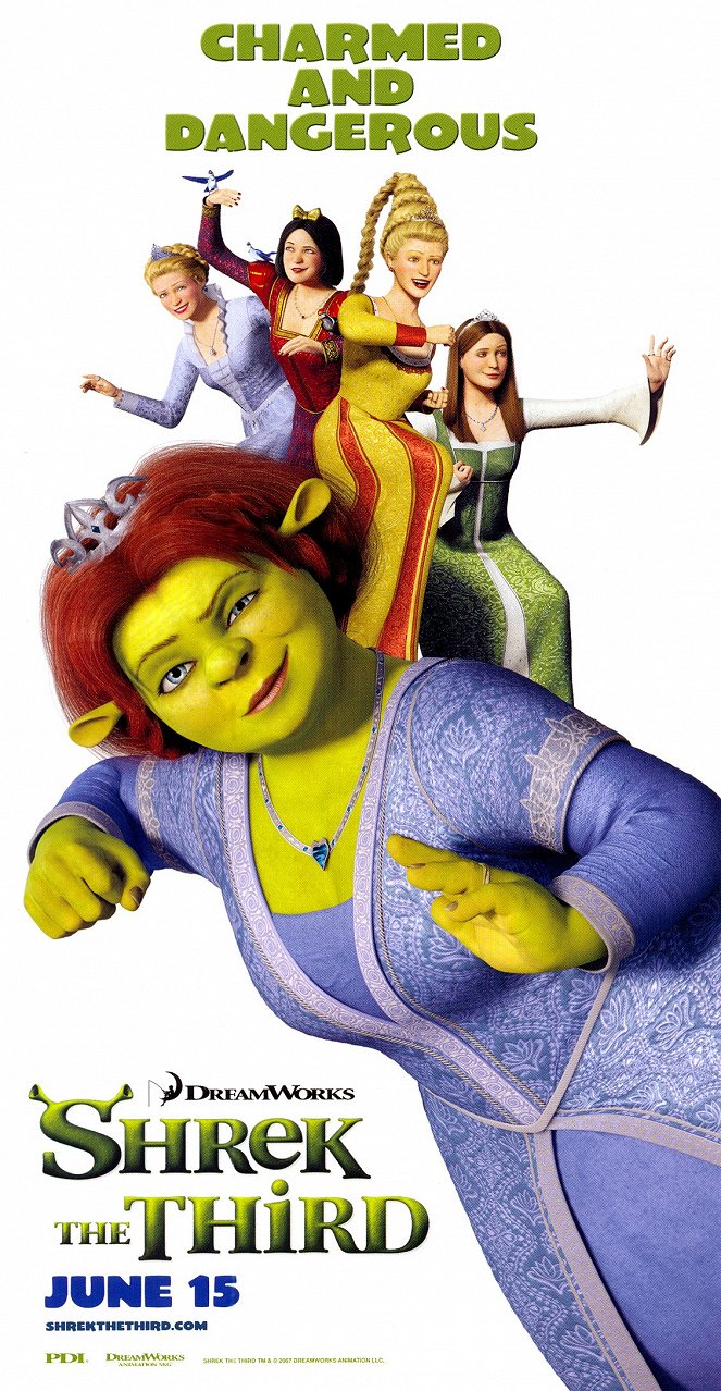 Shrek tercero - Carteles